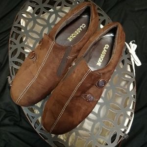 Classique faux suede shoes Sz 7.5 🥿